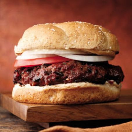 Smoky Bison Burger Recipe